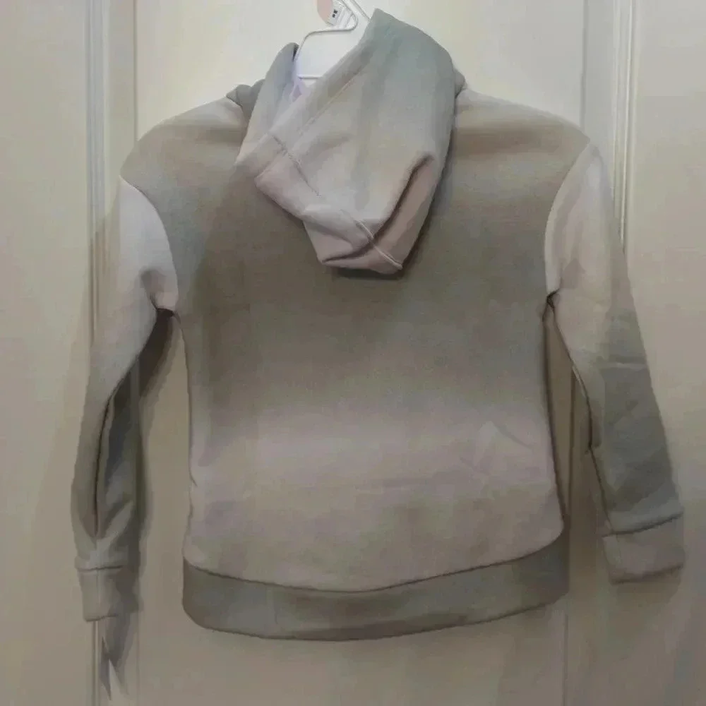 Nike fleece ombre Logo graphic hoodie